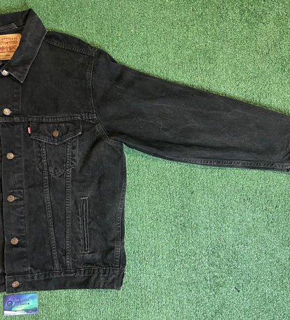 Vintage Levis Black Denim jean jacket