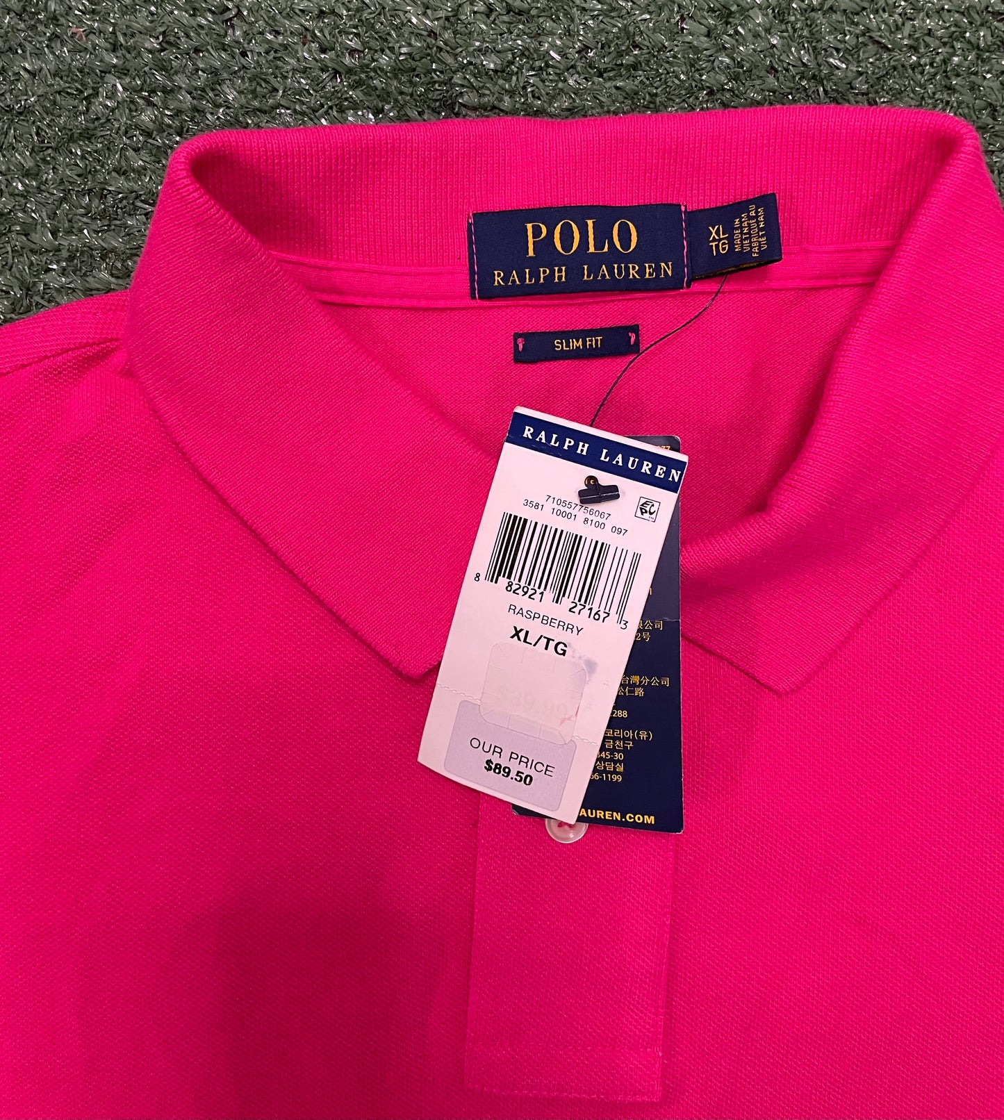 Polo Ralph Lauren pink polo