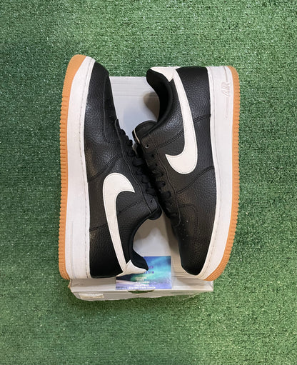 Nike Air Force 1 low black white gum size 11men/12.5women