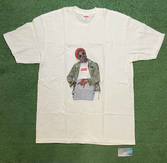 Supreme Andre 3000 white tee