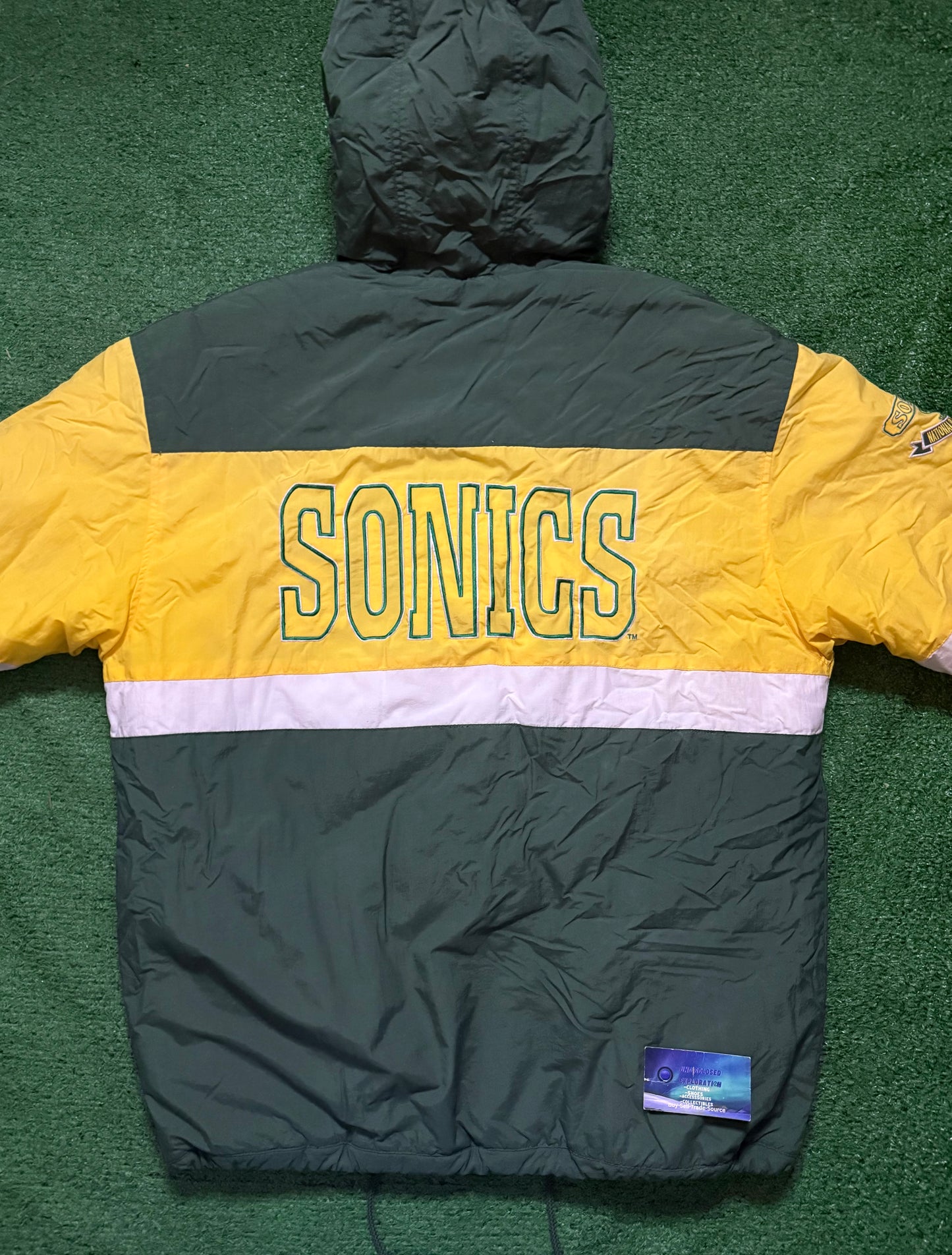 Vintage Seattle SuperSonics Jacket Nutmeg