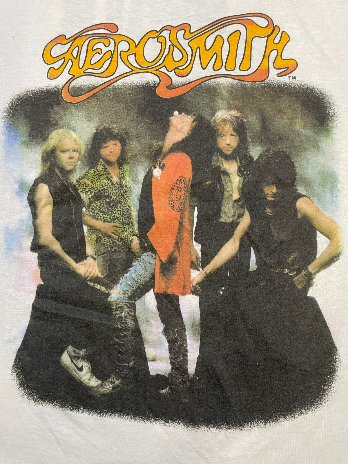 Vintage 1980s Aerosmith Walk this way tee