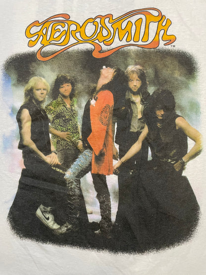 Vintage 1980s Aerosmith Walk this way tee
