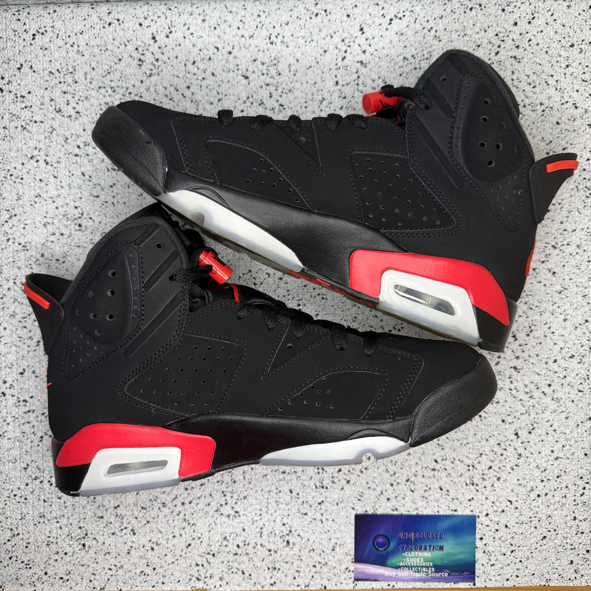 Jordan 6 Infrared Salesman 8 Men “Preowned”