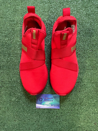 Puma Radiate High risk red 8.5men/10women