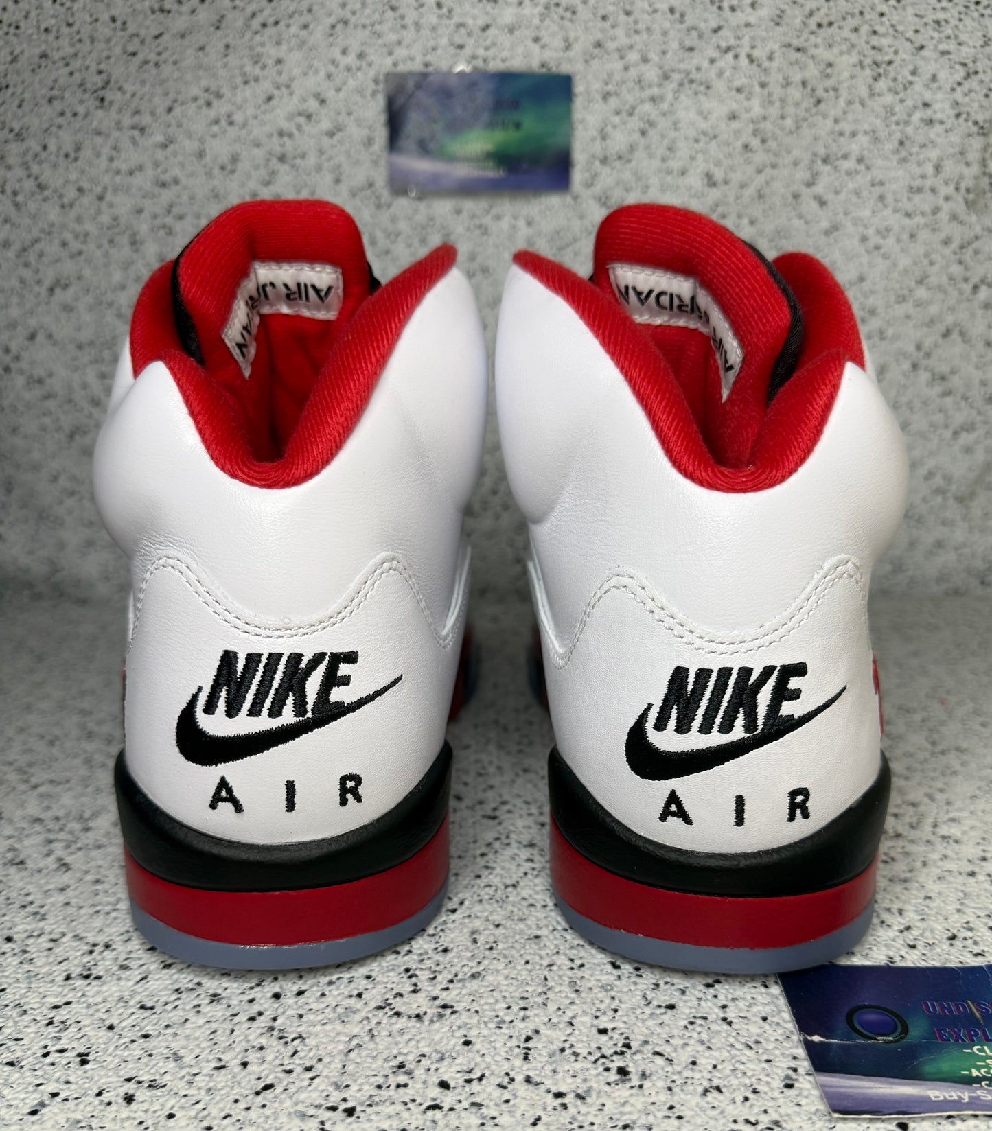Jordan 5 Fire Red 10.5 Men/12 Women “Preowned”