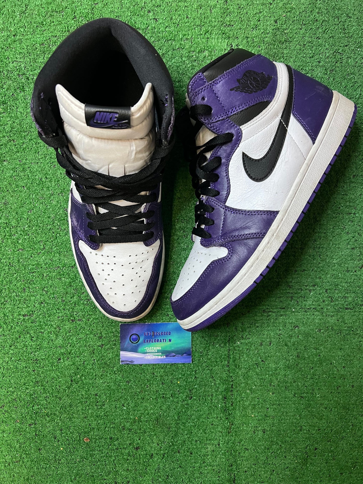 Jordan 1 high court purple 2.0 size 11.5men/13women
