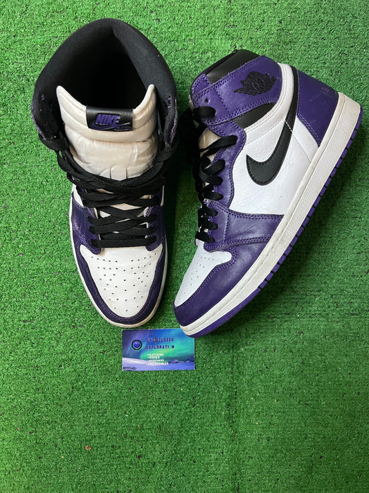 Jordan 1 high court purple 2.0 size 11.5men/13women