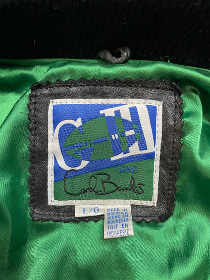 Vintage 1990s Seattle Seahawks leather jacket