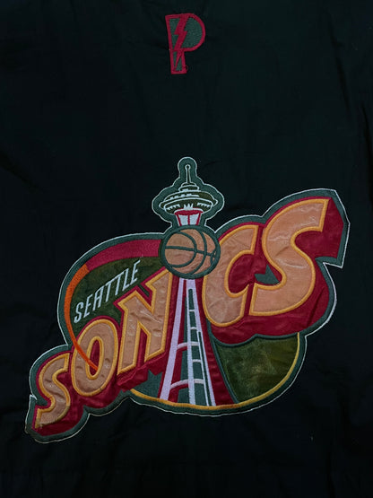 Vintage 1990s Seattle Sonics Reversible pro player jacket