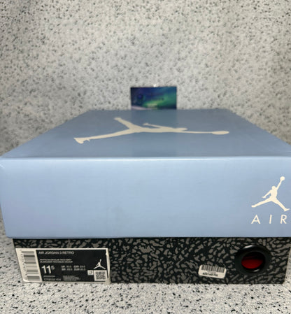 Jordan 3 UNC 11.5 Men/13 Women “Preowned”