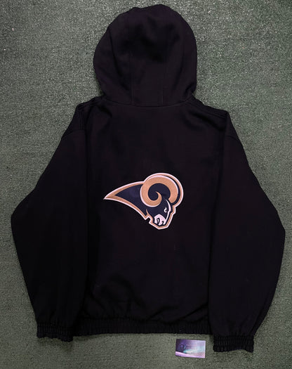 Vintage 1990s Los Angeles rams reversible jacket