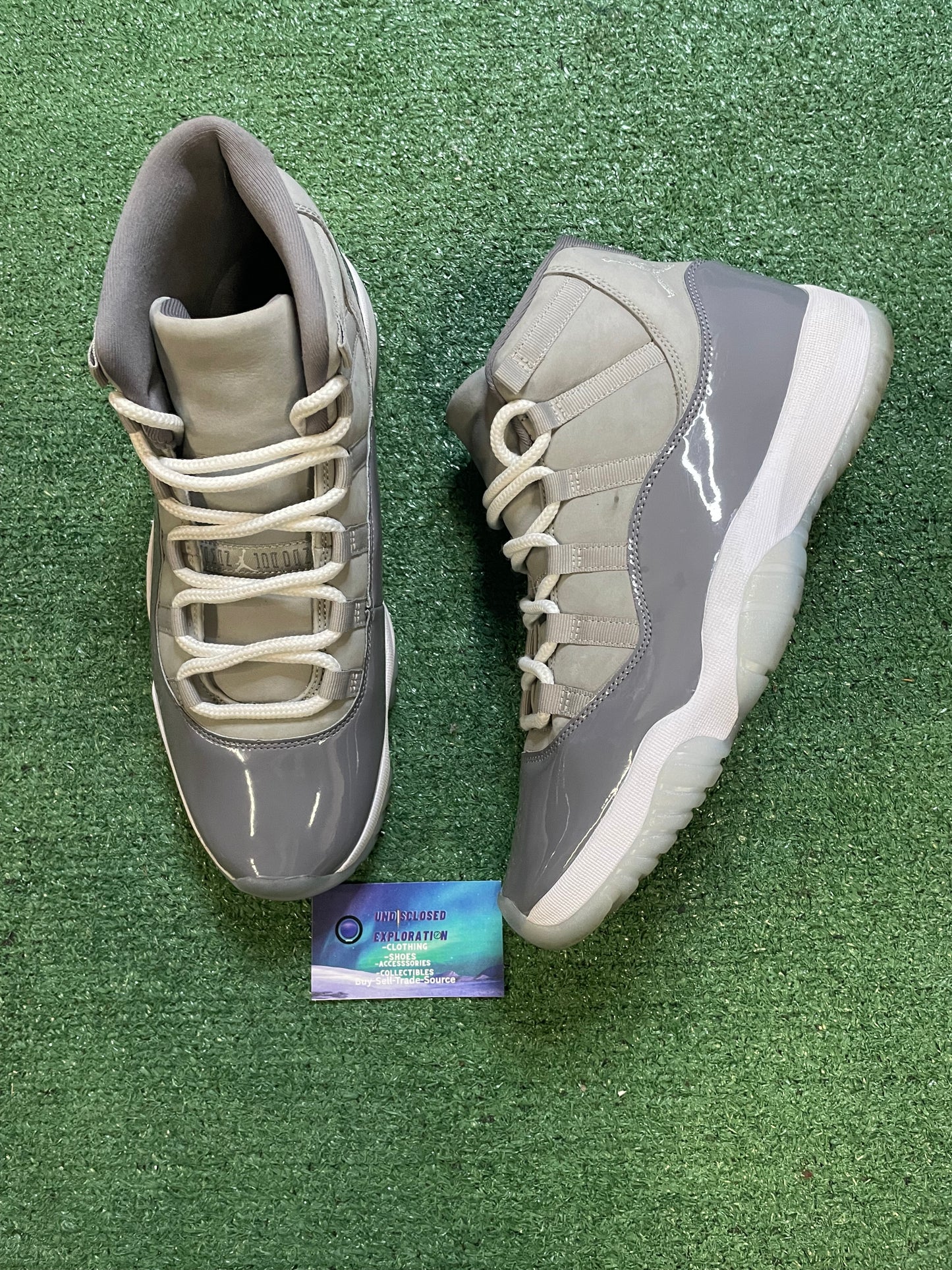 Jordan 11 cool grey 2021 size 11.5men/13women