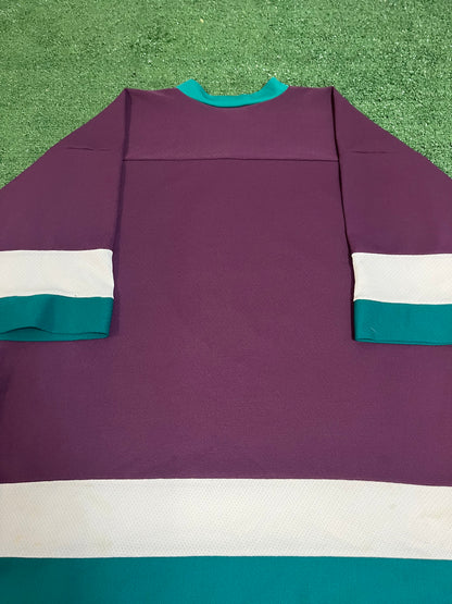 Vintage 1990s mighty ducks hockey jersey