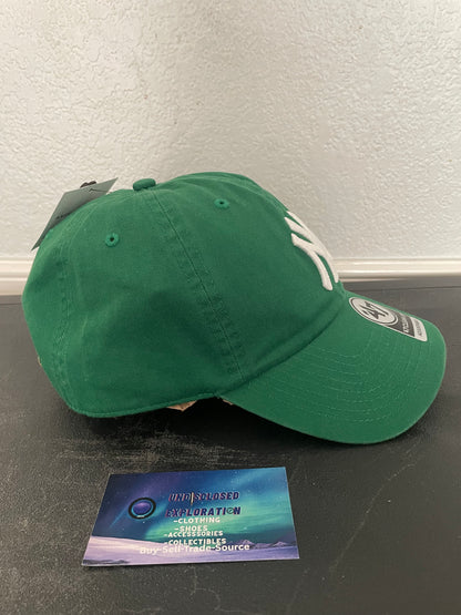 New York Yankees green hat