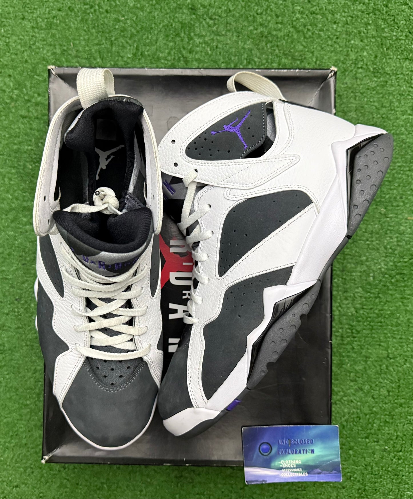 Jordan 7 Flint 11 Men/12.5 Women “Preowned”