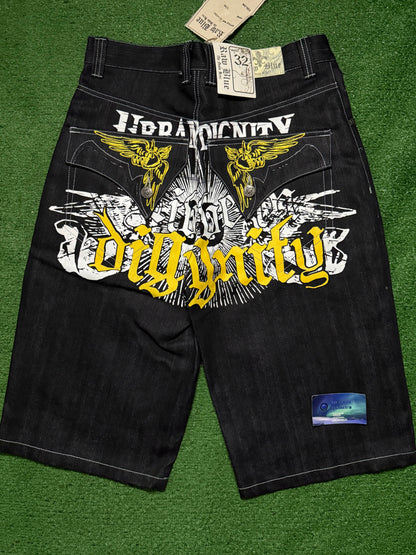 Vintage Raw Blue Jorts