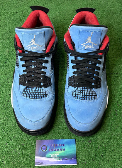 Jordan 4 Travis Scott size 10men/11.5women