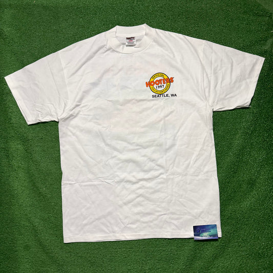 Vintage Hooters Seattle 1997 Shirt