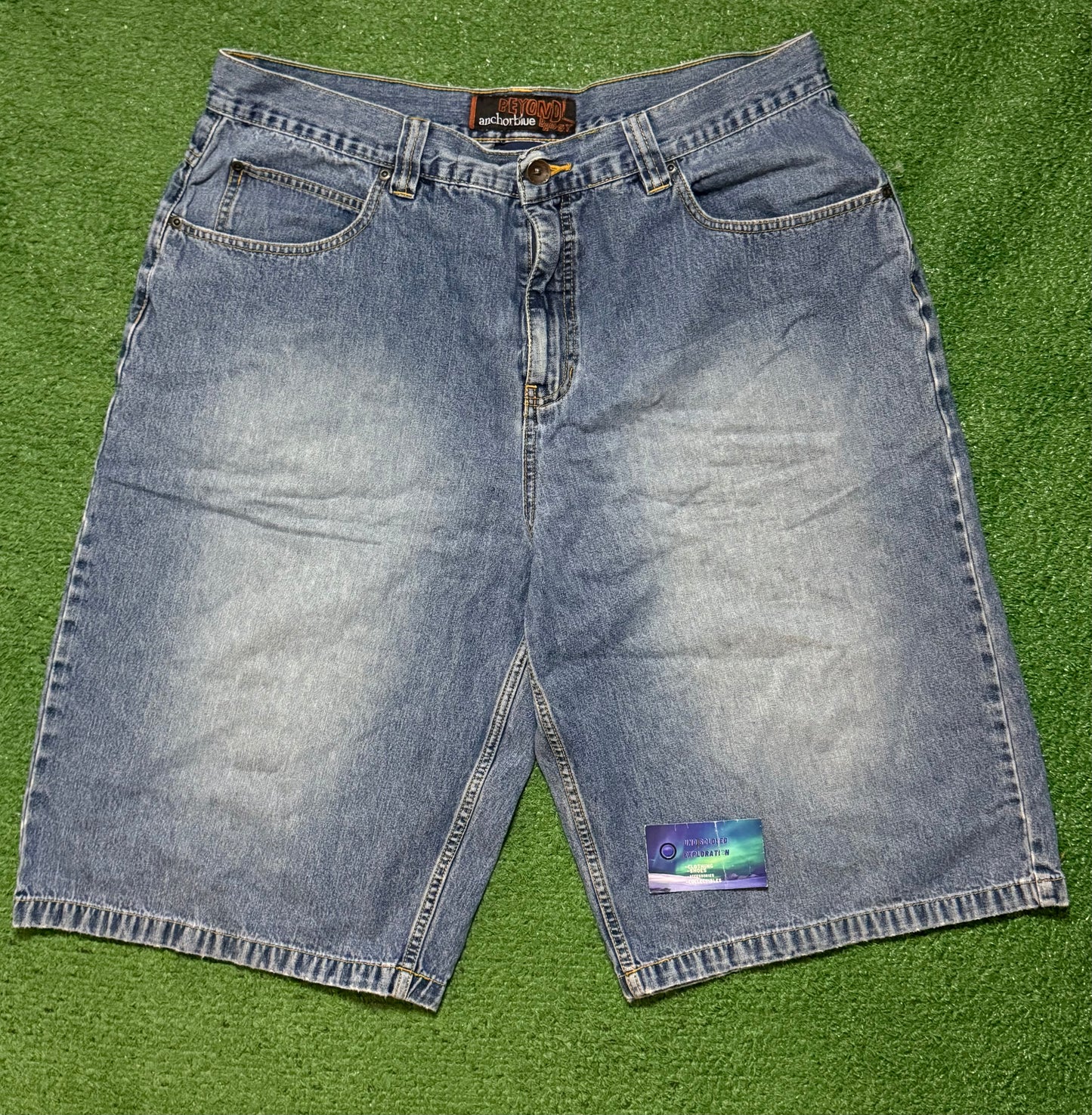 Vintage Anchor Blue Beyond Baggy Jorts