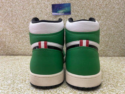 Jordan 1 High Lucky Green 10.5 Men/12 Women “Preowned”