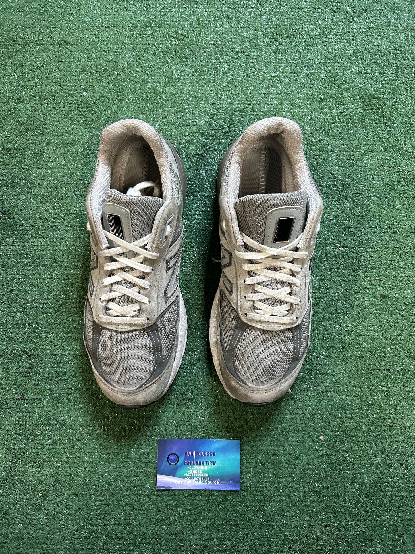 New balance 990v5 castlerock grey size 9.5men/11women