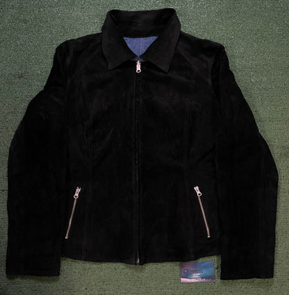 Vintage Jean and suede reversible jacket