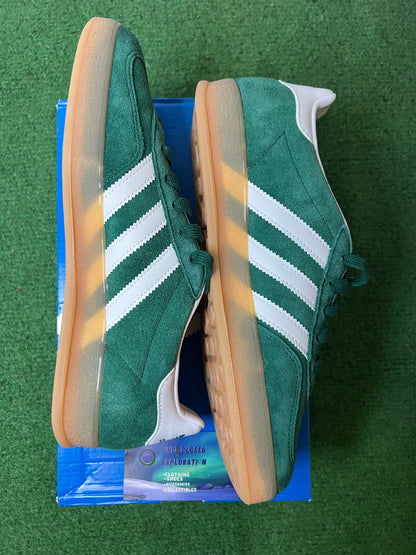 Adidas Gazelle Indoor Collegiate green Gum size 8men/9.5women