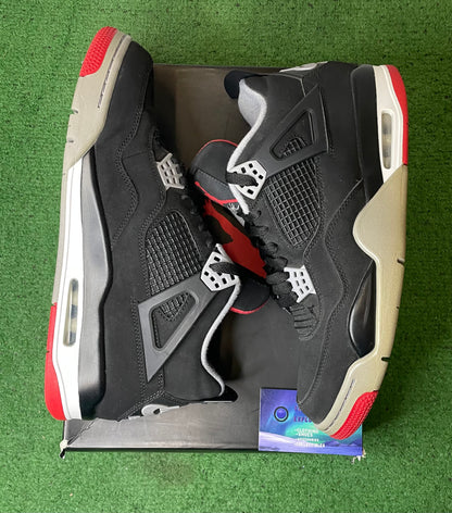 Jordan 4 Bred 2019 size 11men/12.5women