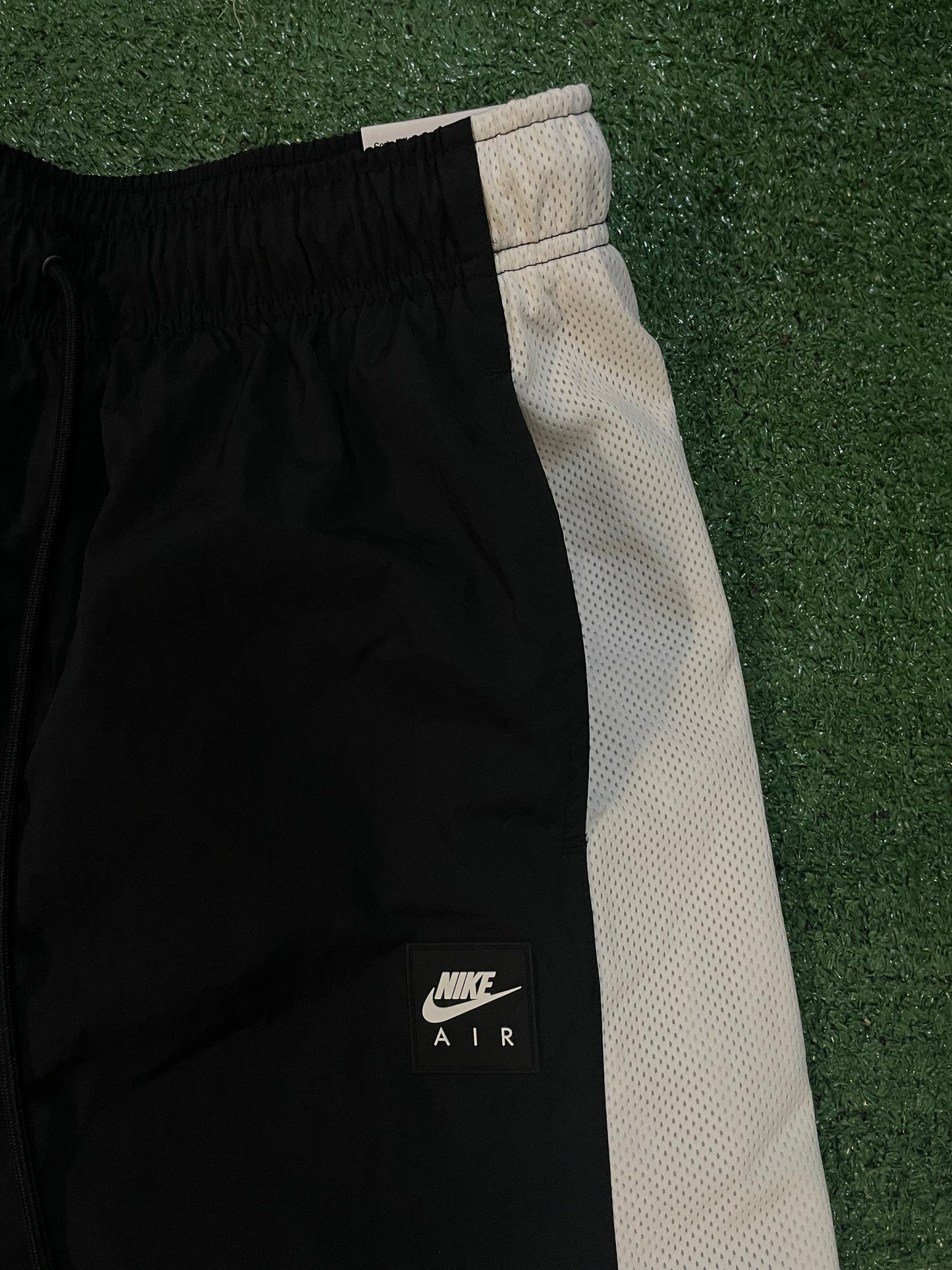Nike woven black and white track suit