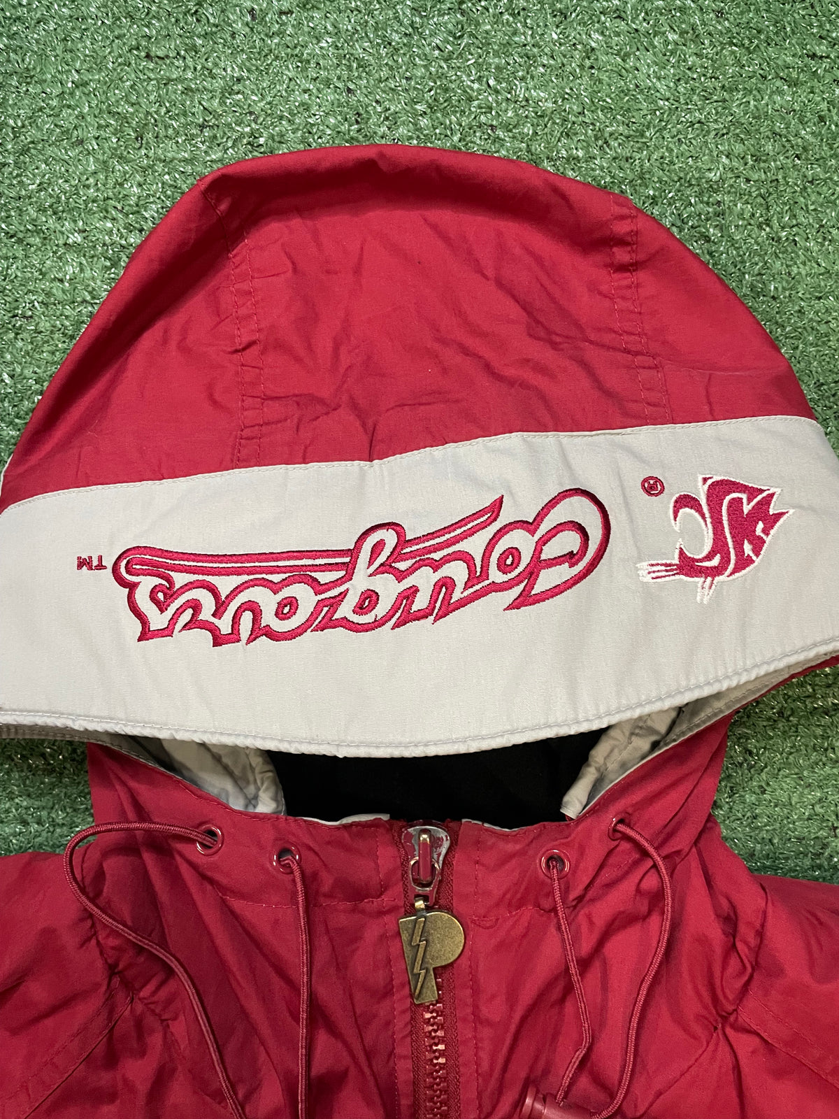 Vintage 1990s WSU Washington State University embroidered jacket