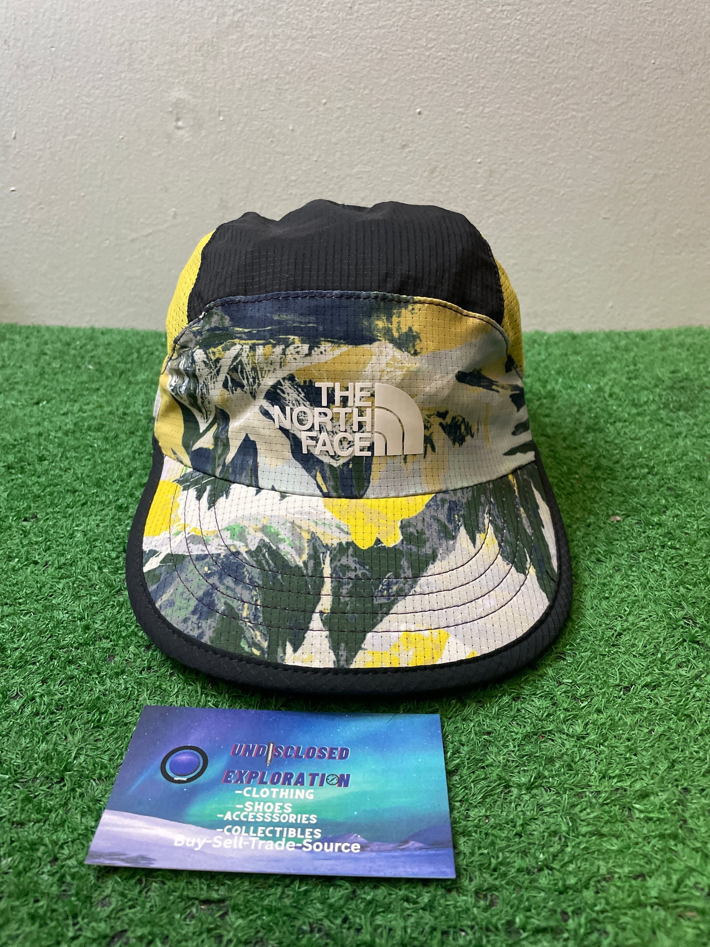 North Face class V camp multi color hat