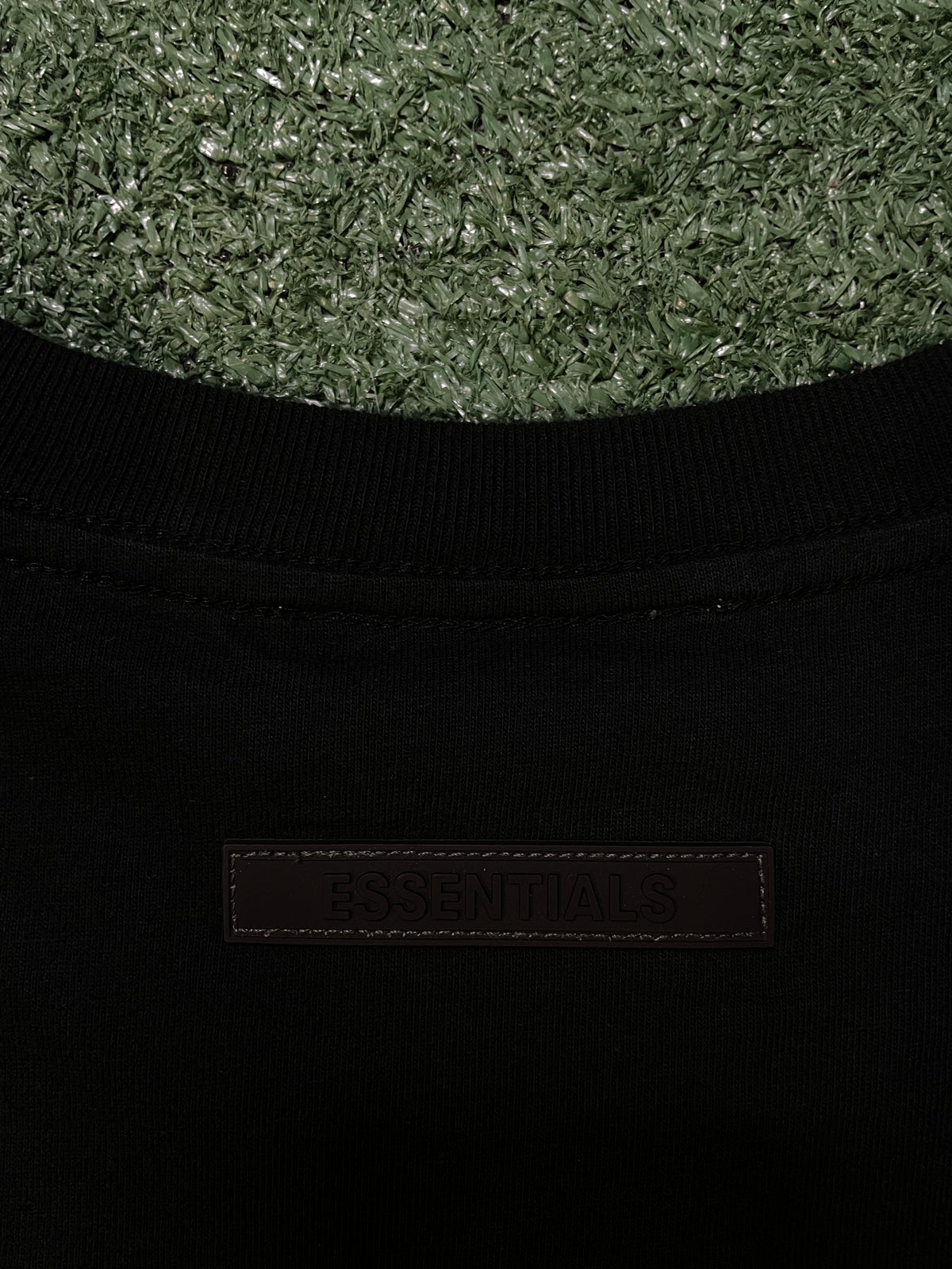 Fear of God Essentials core black tee