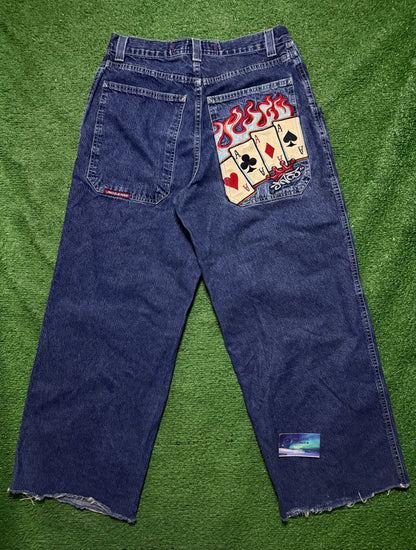 Vintage Jnco Playing Cards Jeans