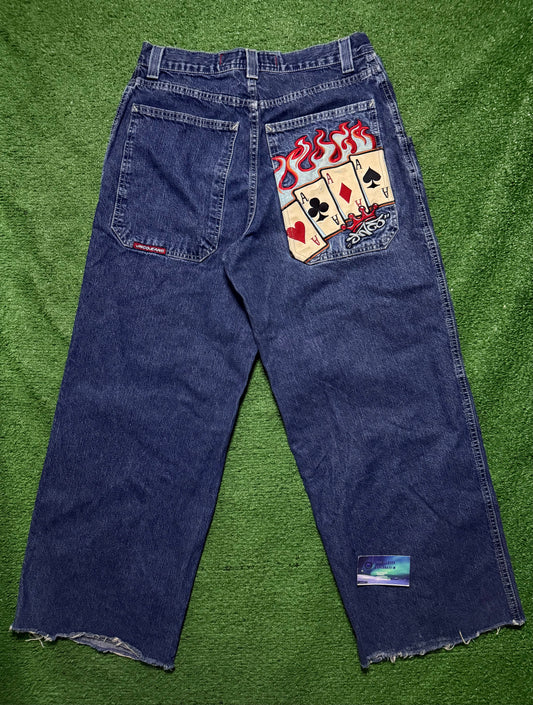 Vintage Jnco Playing Cards Jeans
