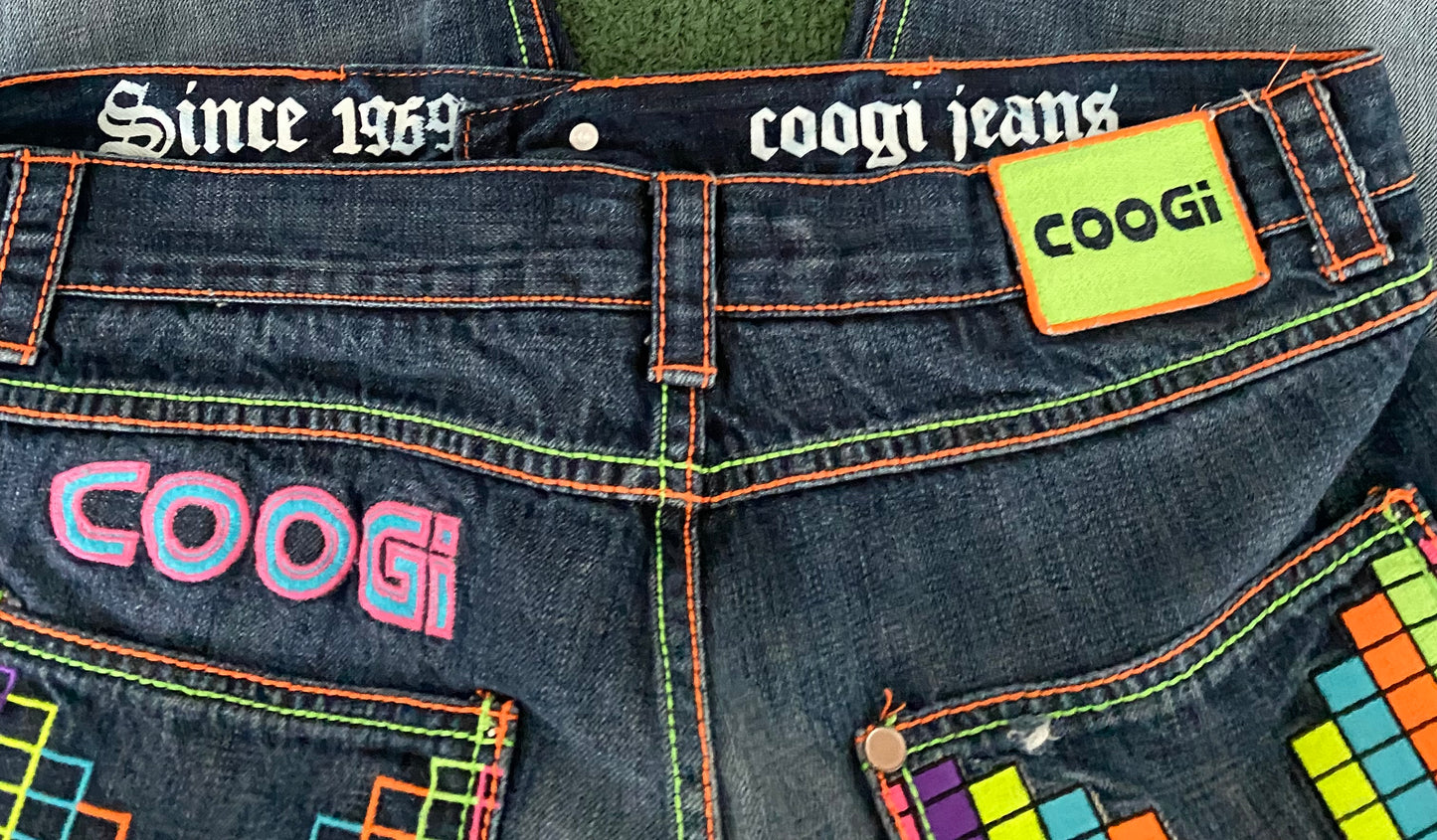 Vintage Coogi Pac-Man Jeans