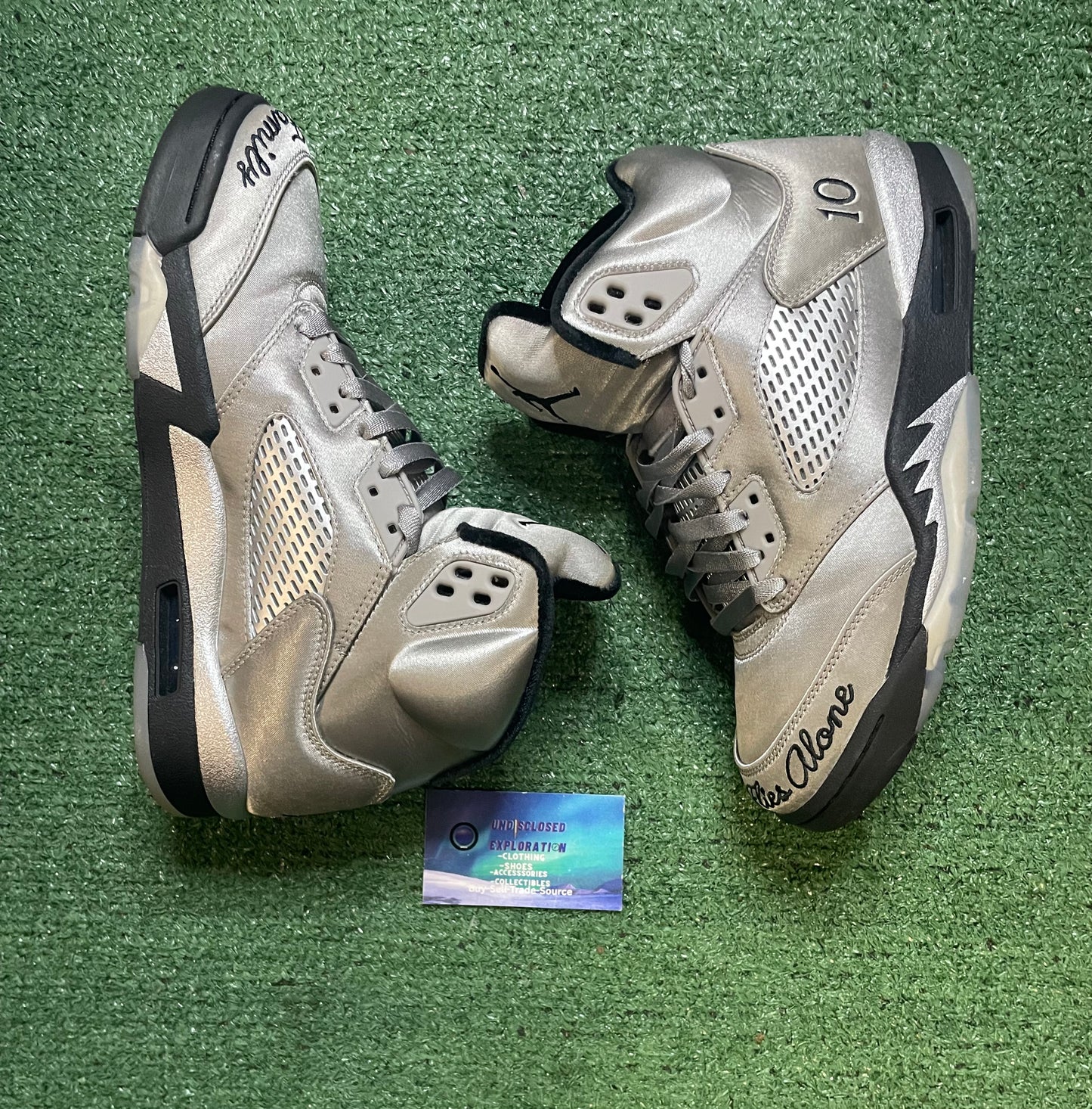 Air Jordan 5 10th Anniversary wings size 7.5men/9women