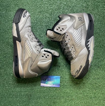 Air Jordan 5 10th Anniversary wings size 7.5men/9women