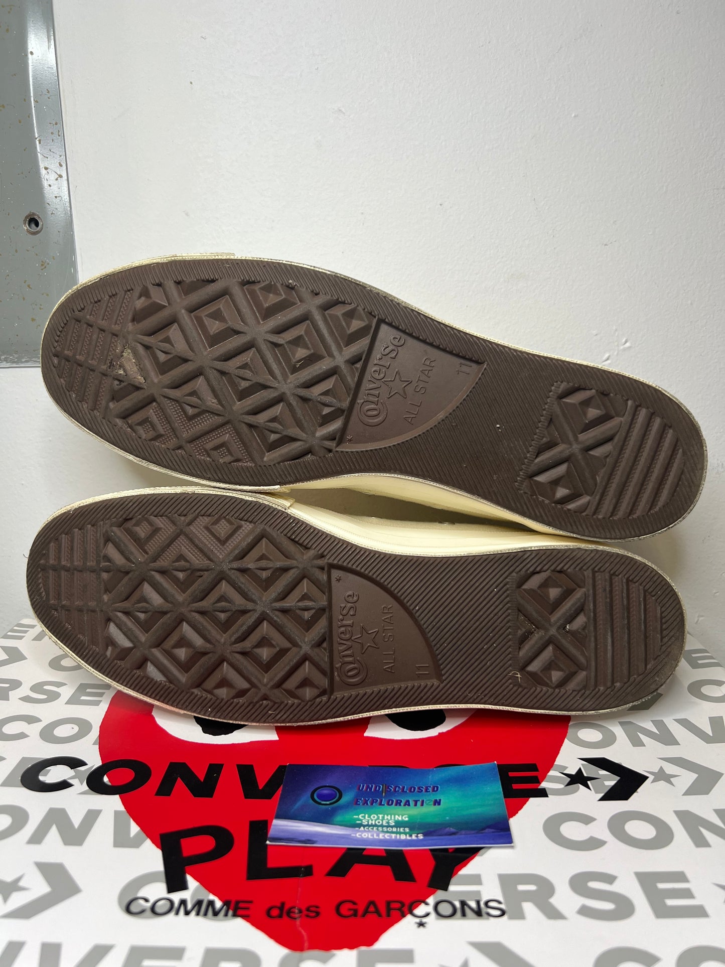 Comme Des garçon X chuck 70 low size 11men/12.5women