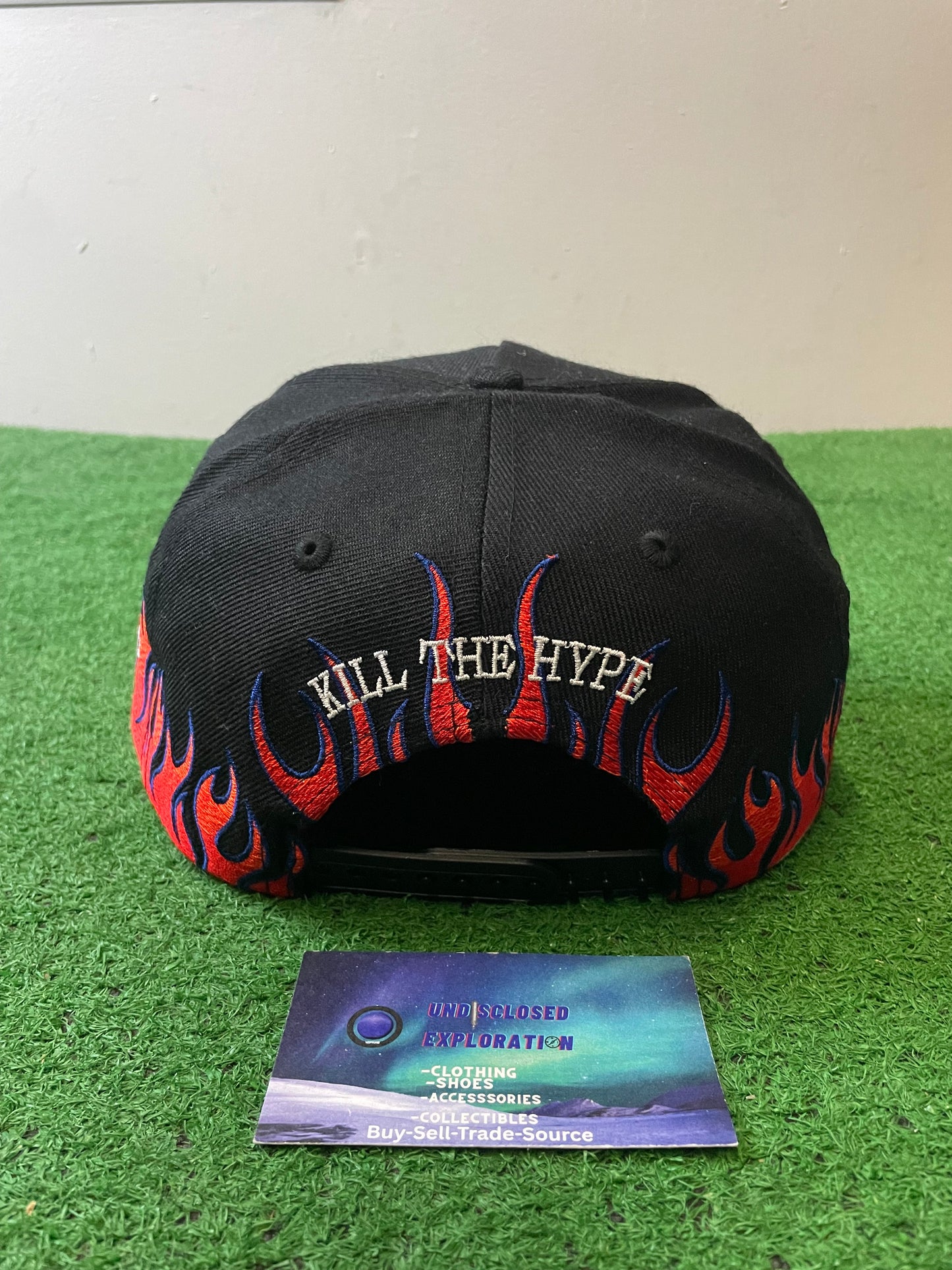 Killthehype New York Yankees flames hat