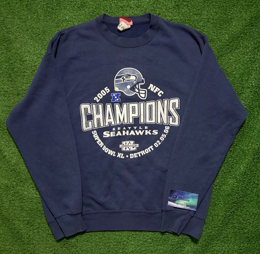 Vintage Seattle Seahawks Crewneck 2005