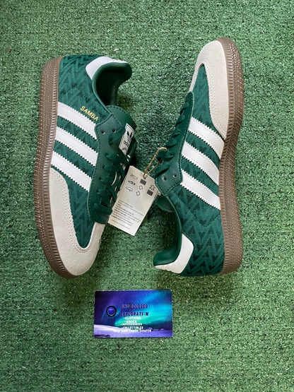 Adidas samba collegiate green cloud gum