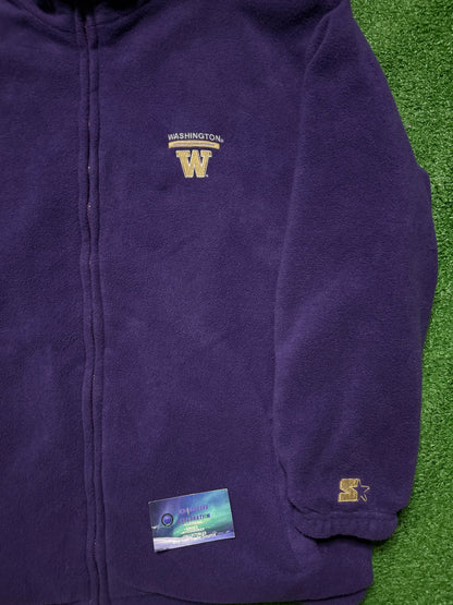 Vintage Reversible Washington Huskies Starter Fleece