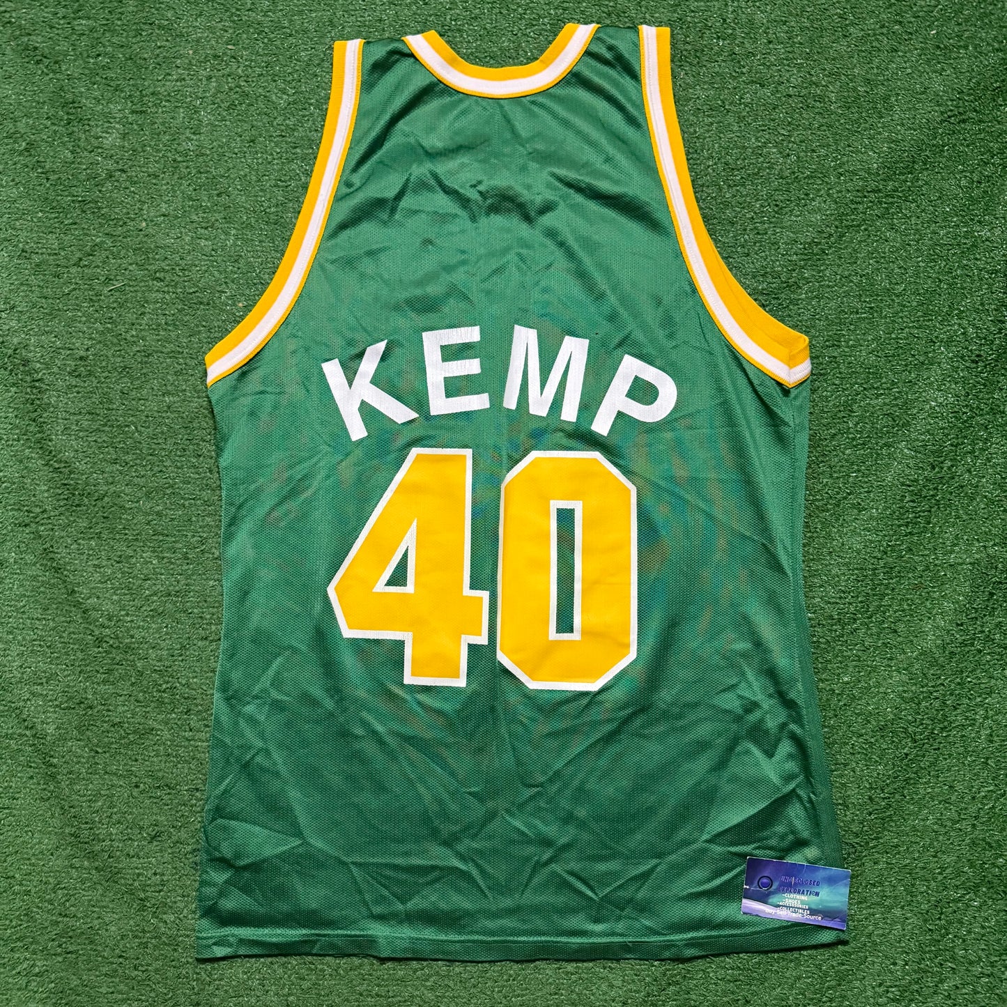 Vintage Seattle SuperSonics Shawn Kemp Champion Jersey