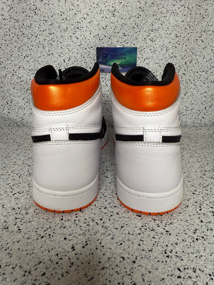 Jordan 1 Electro Orange 10 Men/11.5 Women “Preowned”