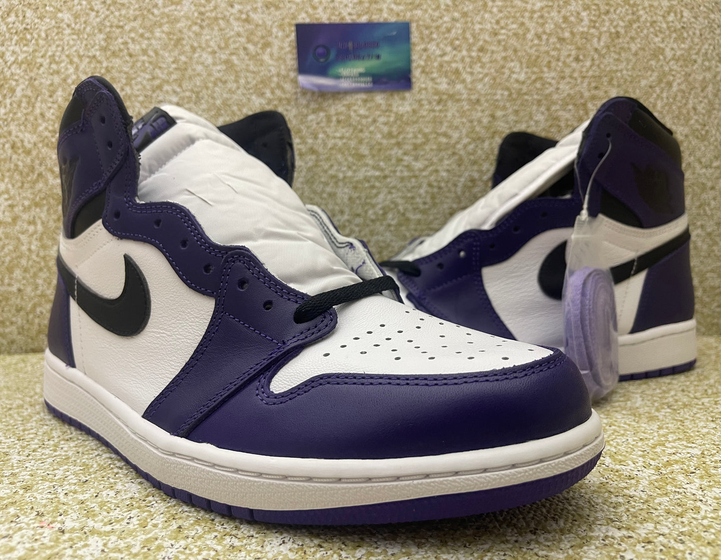 Jordan 1 High Court Purple