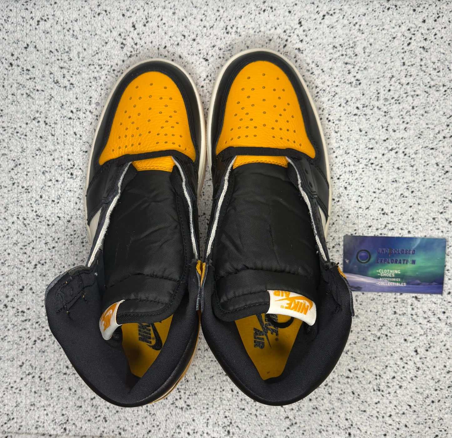 Jordan 1 Yellow Toe