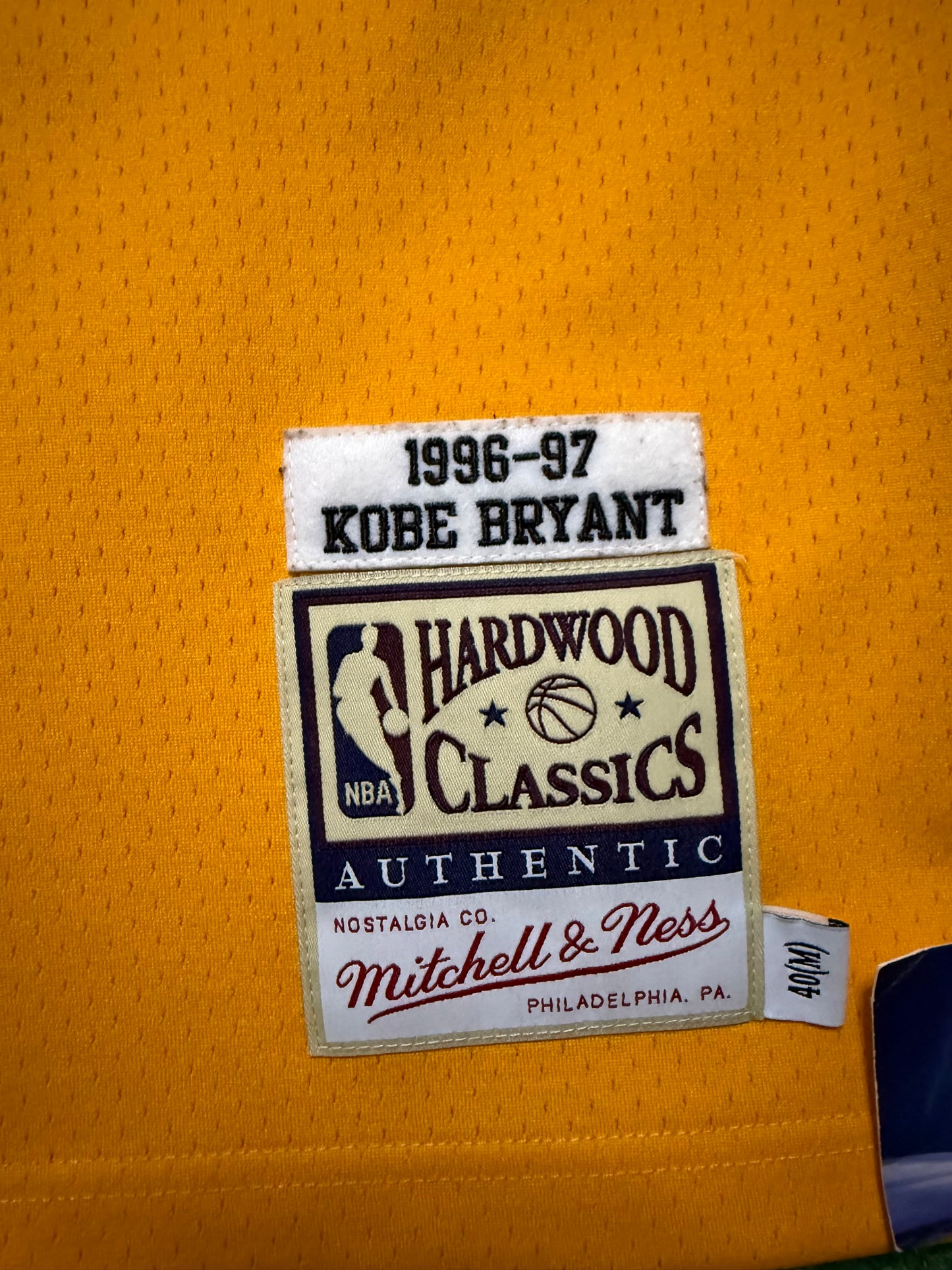 Kobe Bryant 1996-97 Rookie Mitchell and Ness Authentic Jersey