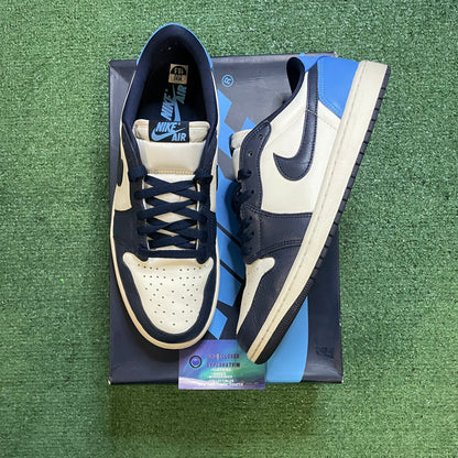 Air Jordan 1 Low obsidian size 10.5men/12women