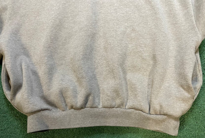Fear Of God Essentials beige center logo hoodie